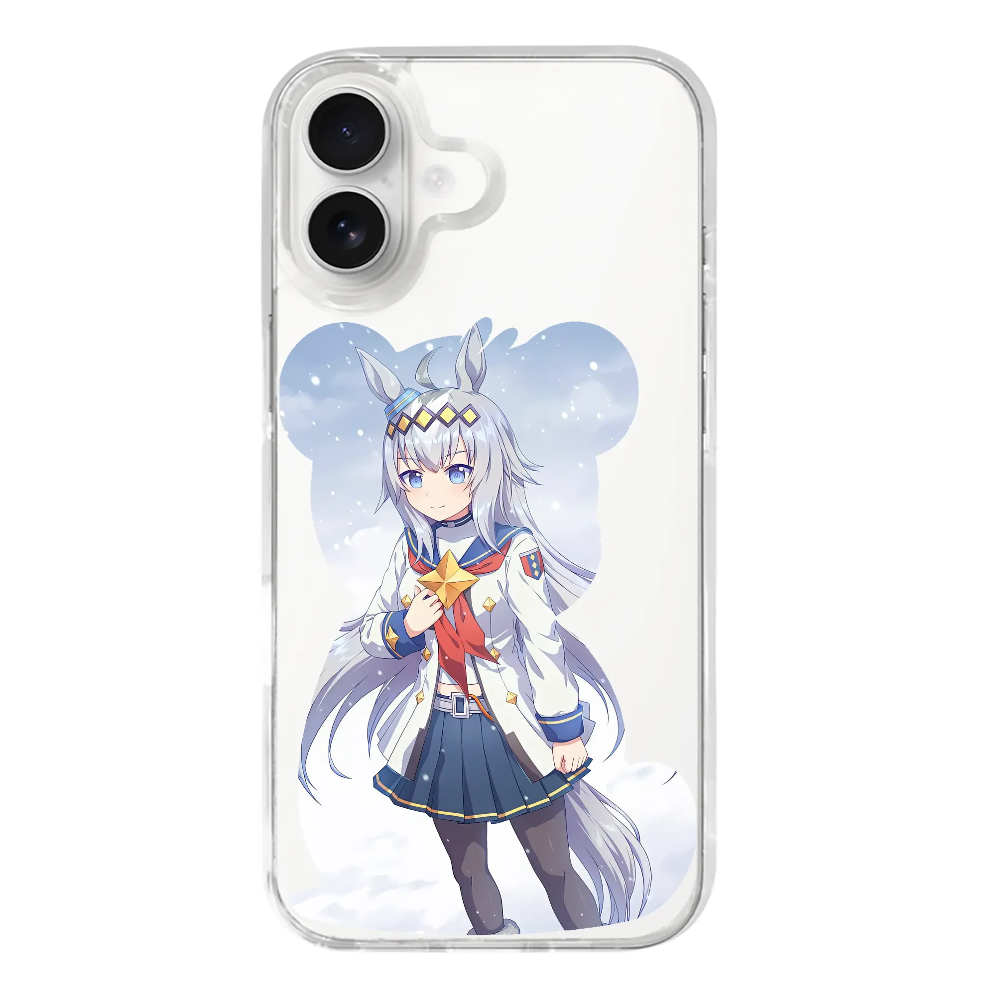 ウマ娘 プリティーダービー グッズ オグリキャップ - iPhone 17シリーズ 透明スマホケース – 薄型・耐衝撃・精密フィット保護カバー